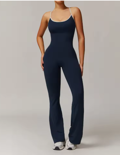 Slim-Fit Sports Jumpsuit