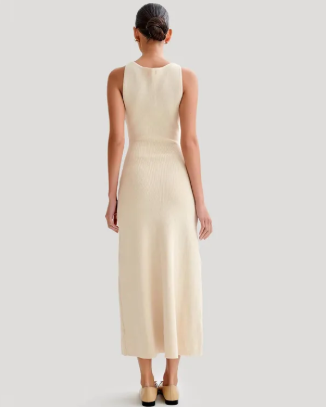 Knitted Sleeveless Maxi Dress