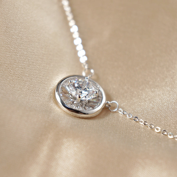 Zircon Circle Choker