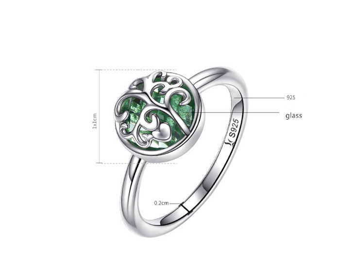 Sterling Silver Tree of Life Ring