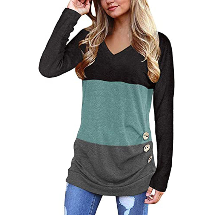 V-Neck Long-Sleeve Essential Top