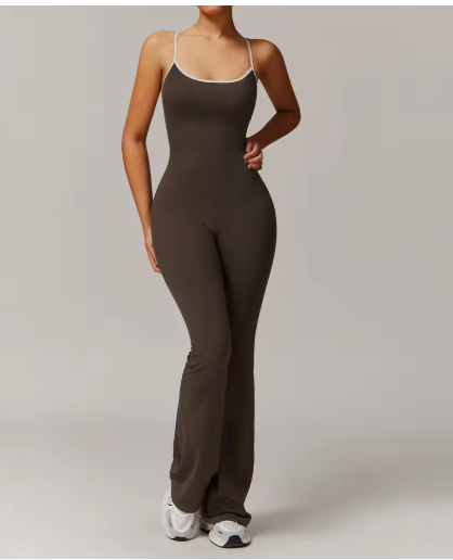 Slim-Fit Sports Jumpsuit