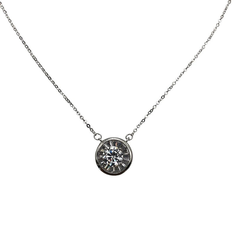 Zircon Circle Choker