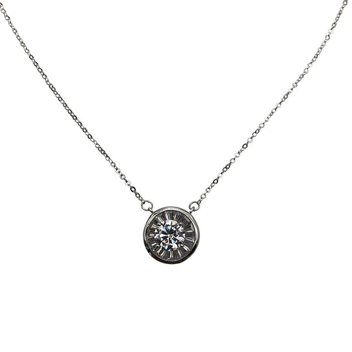 Zircon Circle Choker