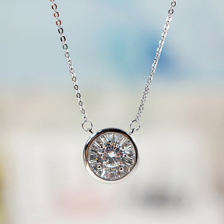 Zircon Circle Choker