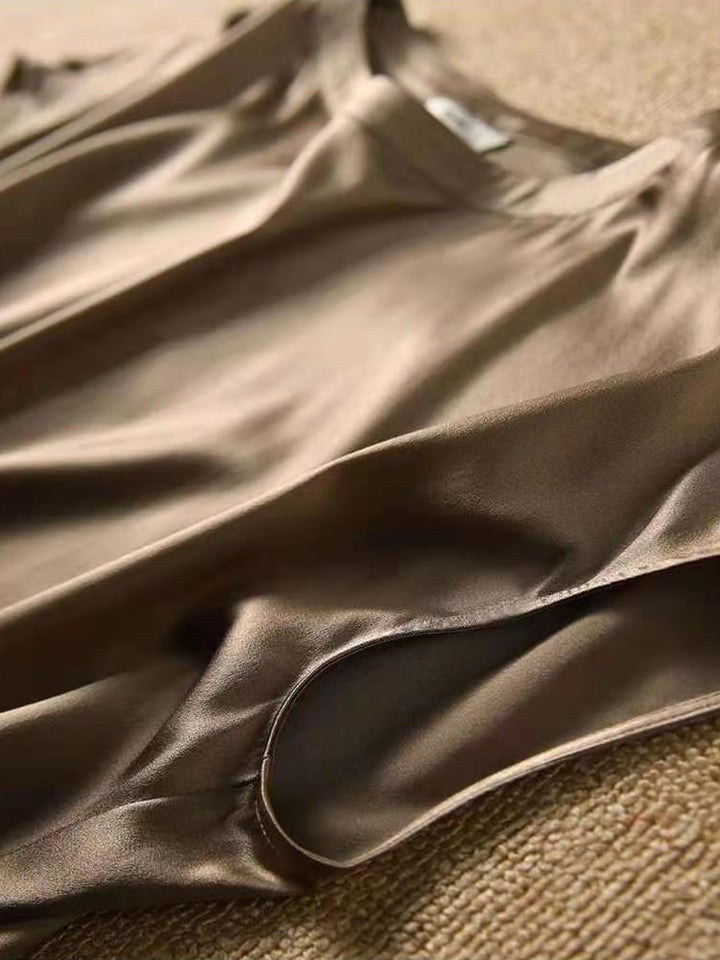 Acetate Mulberry Silk T-Shirt