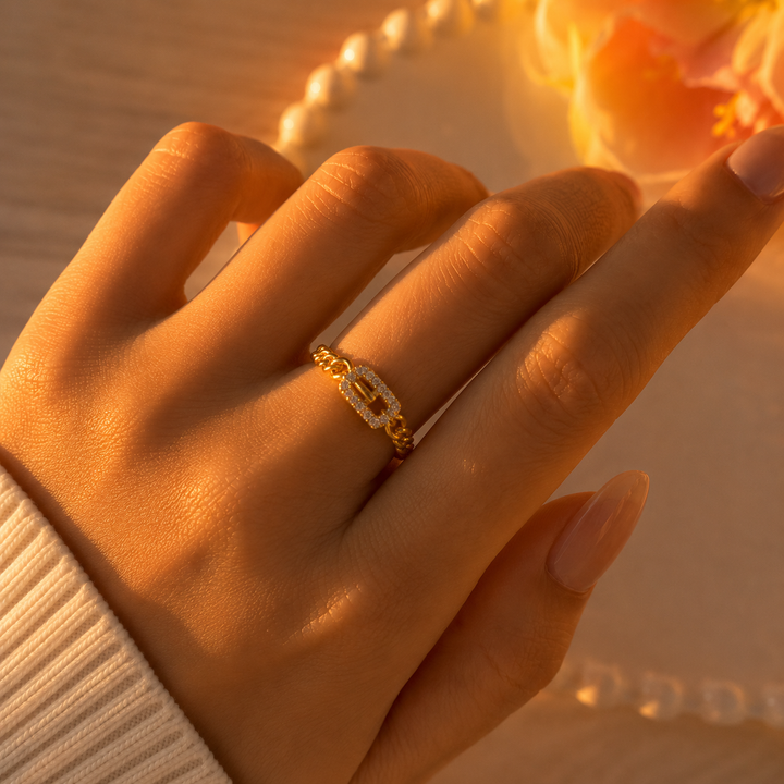 Zirconia Vintage Style Ring