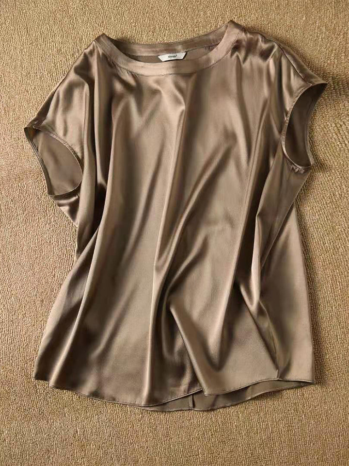 Acetate Mulberry Silk T-Shirt