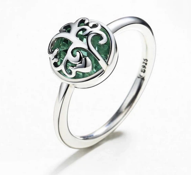 Sterling Silver Tree of Life Ring