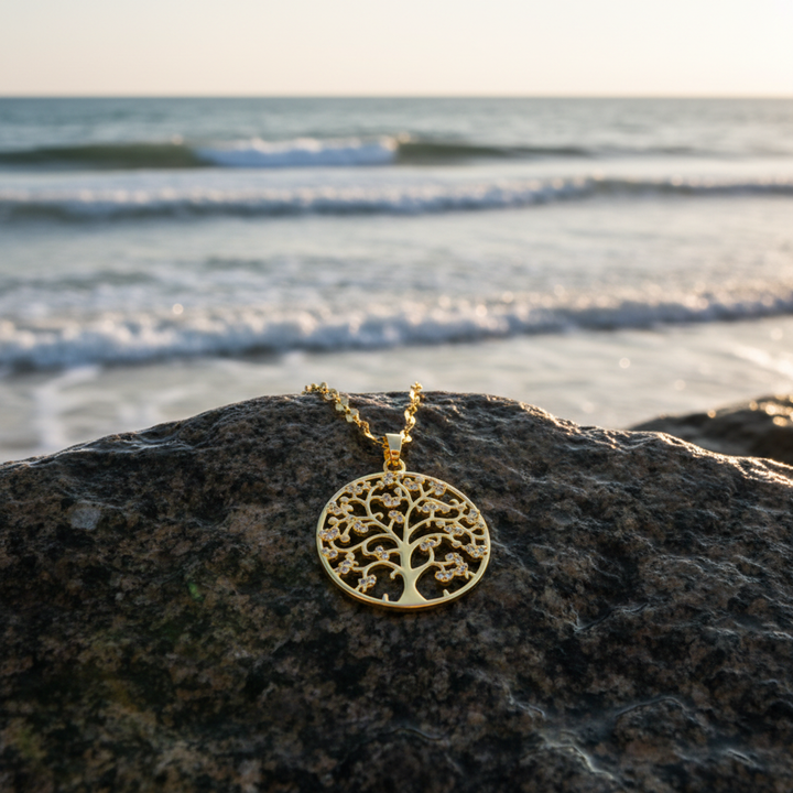 Tree of Life Necklace - Granite